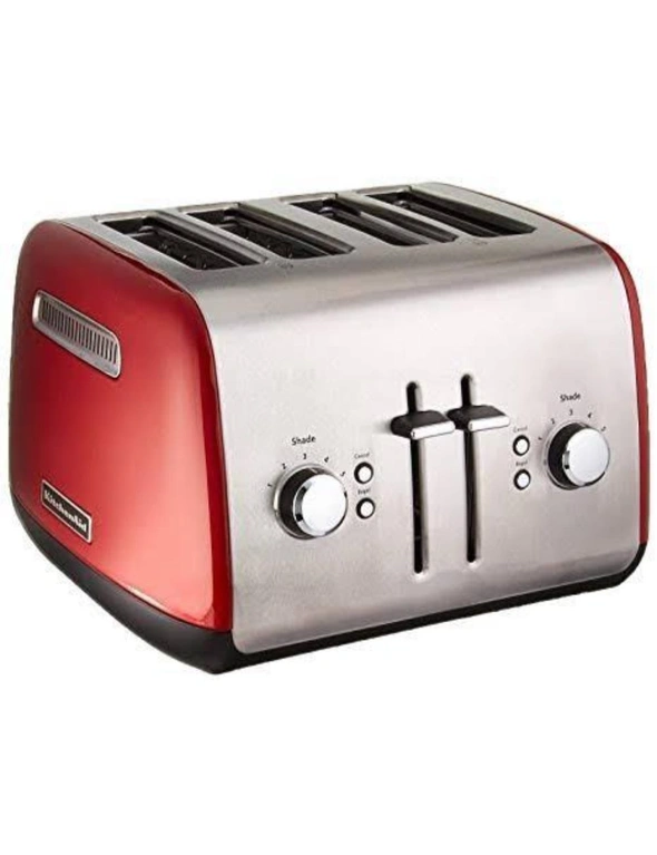 Kitchen Aid Toaster - Artisan 4 Slice Empire Red Kmt423, hi-res image number null
