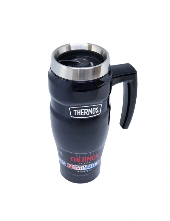 Thermos 470ml S/Steel King Vacuum Ins Leakproof Travel Mug, hi-res image number null