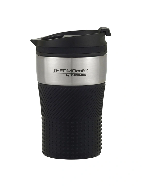 Thermos Thermocafe Insulated Travel Cup 200ml Black, hi-res image number null