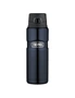 Thermos King S/S Vacuum Flask Flip Lid 710ml Mid Blue, hi-res
