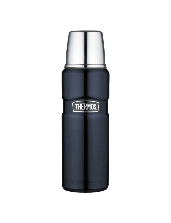 Thermos King Vacuum Flask 470ml Blue, hi-res image number null