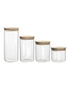 Ecology Pantry Square Canisters Set 4, hi-res