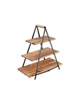 Ladelle Serve & Share Acacia Serving Tower 3 Tier