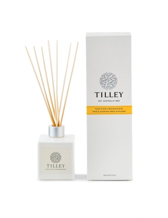 Tilley Classic White - Reed Diffuser 150 Ml - Tahitian Frangipani, hi-res image number null