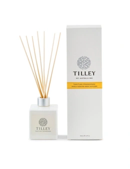 Tilley Classic White - Reed Diffuser 150 Ml - Tahitian Frangipani