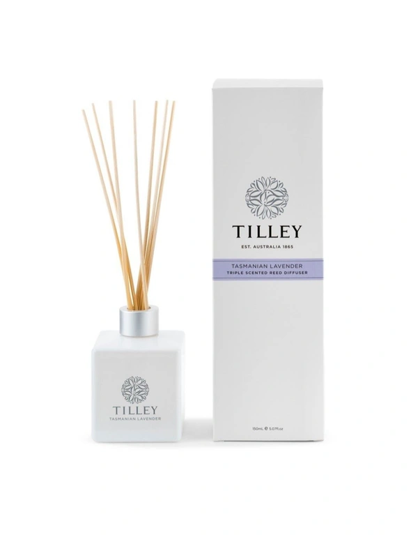Tilley Classic White - Reed Diffuser 150 Ml - Tasmanian Lavender, hi-res image number null