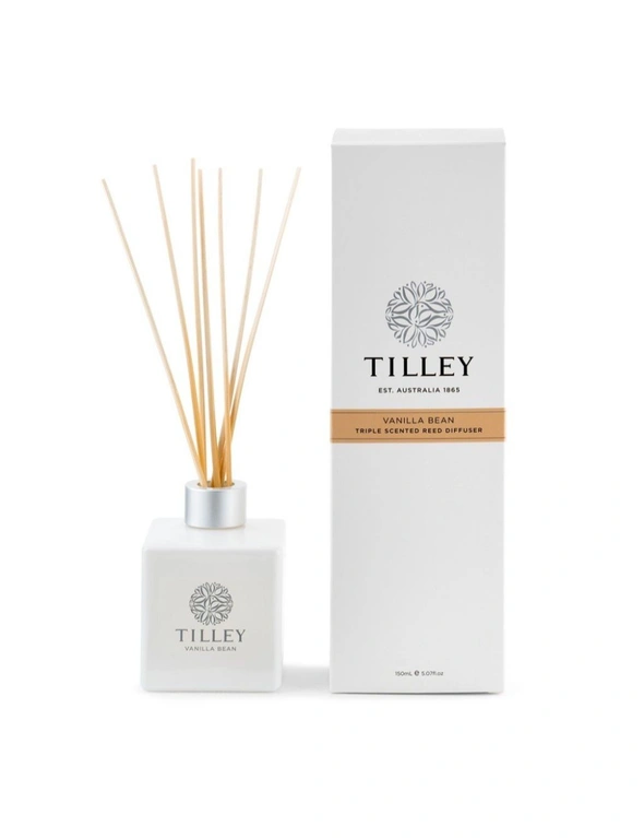 Tilley Classic White - Reed Diffuser 150 Ml - Vanilla Bean, hi-res image number null