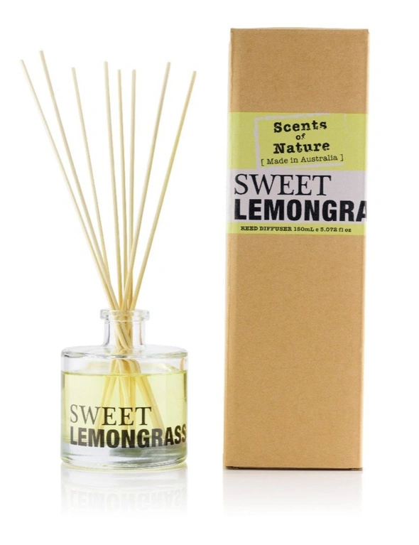 Tilley Scents Of Nature - Reed Diffuser 150ml - Sweet Lemon Grass, hi-res image number null