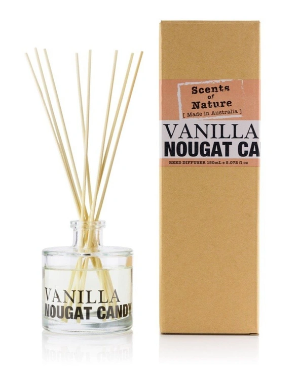 Tilley Scents Of Nature - Reed Diffuser 150ml - Vanilla Nougat Candy, hi-res image number null