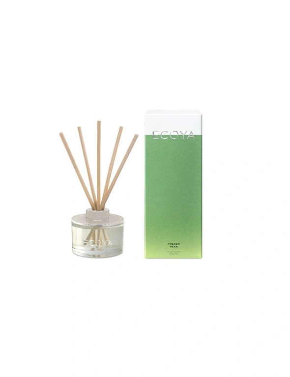 Ecoya Mini Reed Diffuser 50ml - French Pear, hi-res image number null