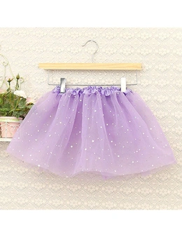 Sequin Tulle Tutu Skirt Ballet Kids Princess Dressup Party Baby Girls Dance Wear