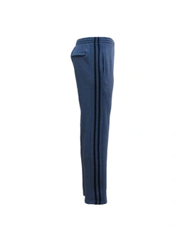 Men's Fleece Casual Sports Track Pants w Zip Pocket Striped Sweat Trousers S-6XL