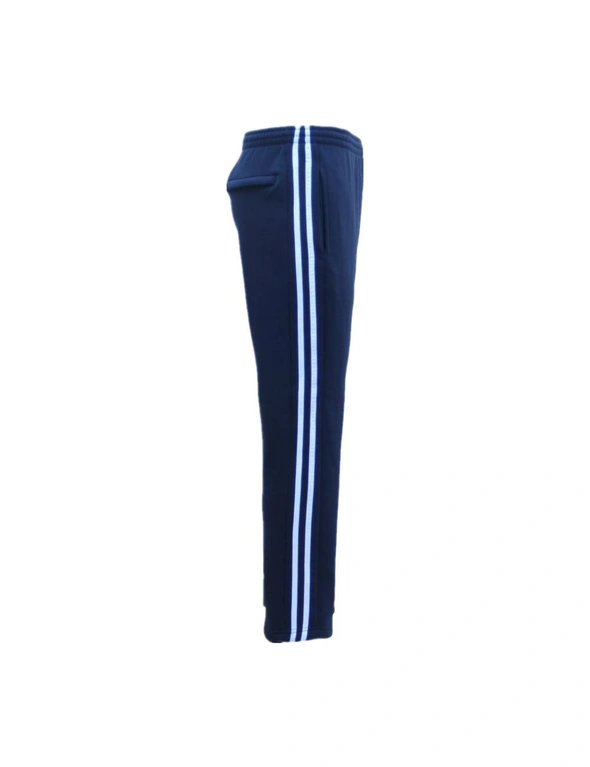 Men's Fleece Casual Sports Track Pants w Zip Pocket Striped Sweat Trousers S-6XL, hi-res image number null