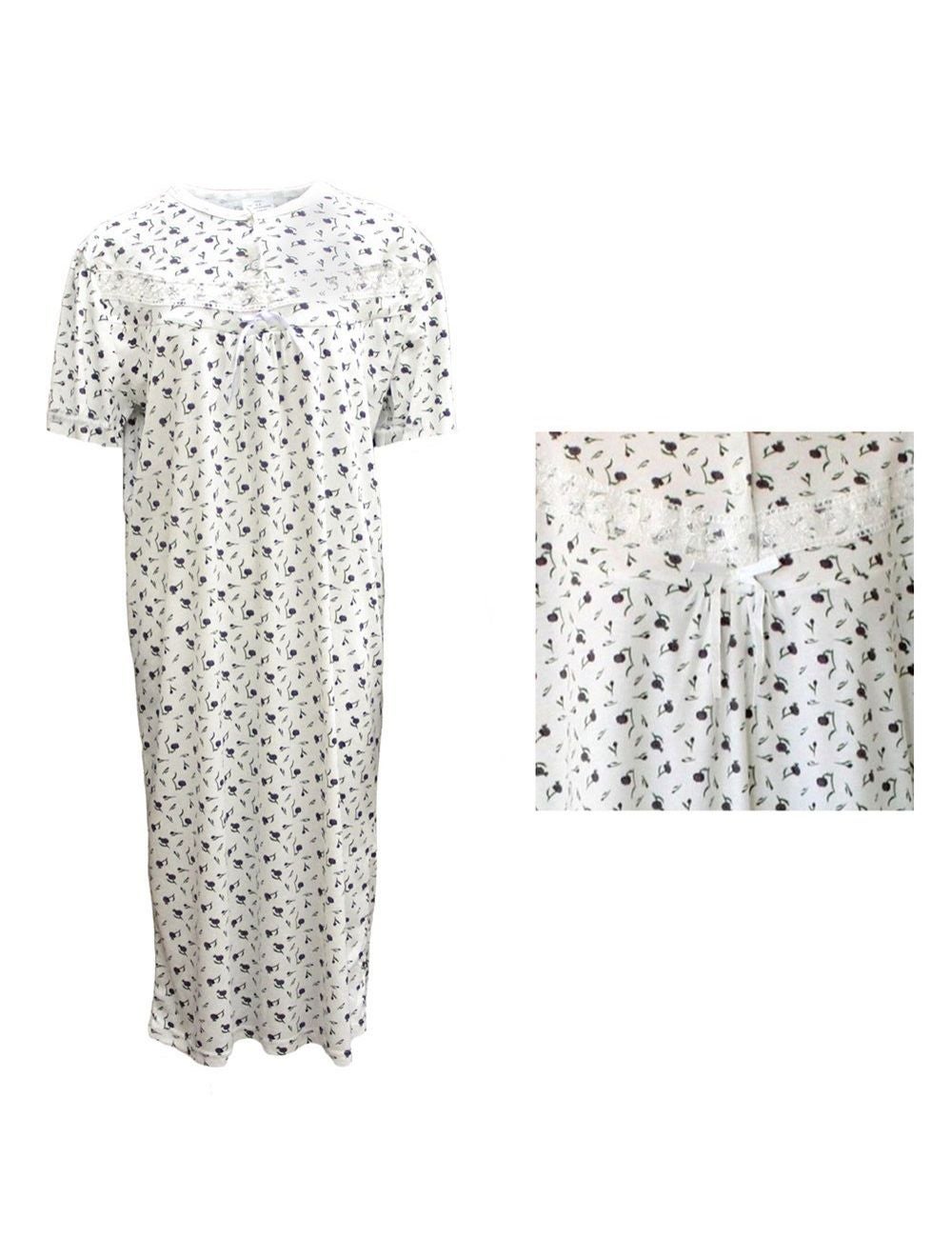 zmart-women-s-100-cotton-short-sleeves-nightie-night-gown-pajamas-pjs