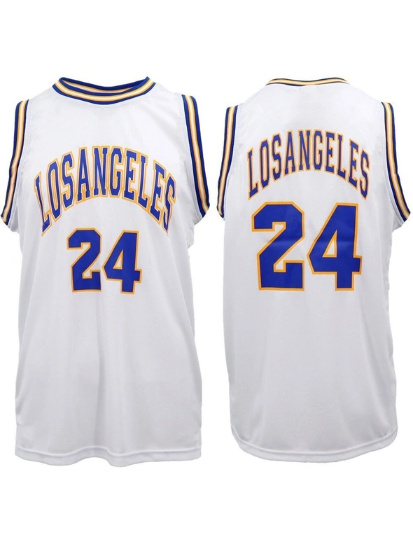 New Men's Basketball Jersey Sports T Shirt Tee Vest Tops Gym Chicago Los Angeles, hi-res image number null