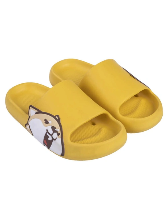 Zmart Pillow Slides Sandals Anti-Slip Ultra Soft Slippers Shoes Cute Shiba Inu Cloud, hi-res image number null