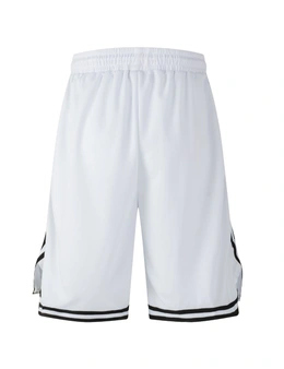 Mens Striped Basketball Shorts Quick Dry Running Sports Team Athletic Gym Jersey