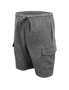 Men's Cargo Shorts 4 Pockets Cascual Work Trousers Active Pants Elastic Waist, hi-res