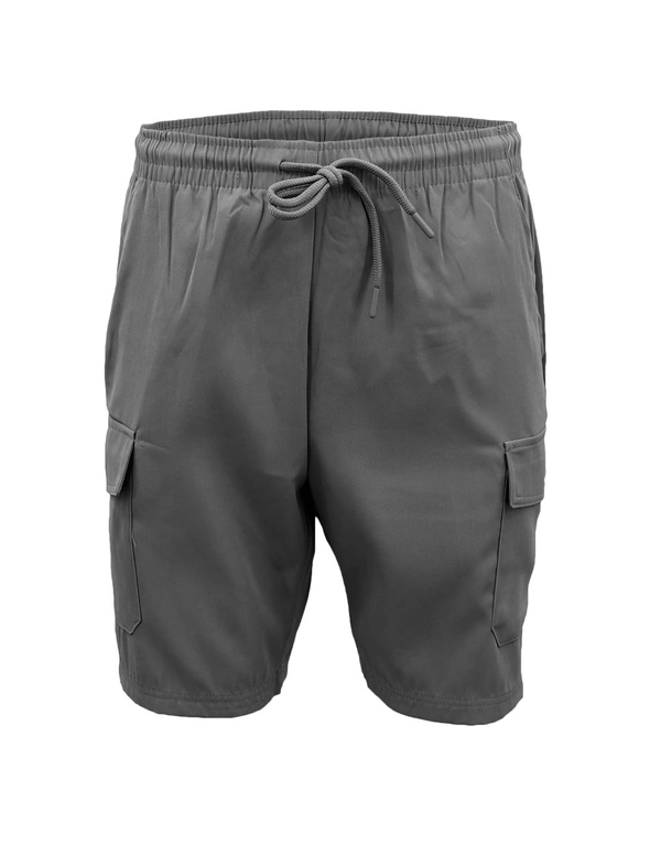 Men's Cargo Shorts 4 Pockets Cascual Work Trousers Active Pants Elastic ...