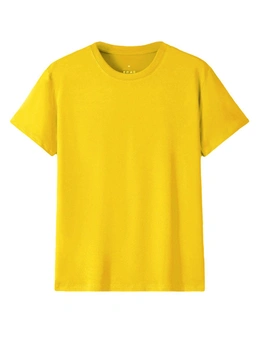 Zmart Adult 100% Cotton T-Shirt Unisex Men's Basic Plain Blank Crew Tee Tops Shirts