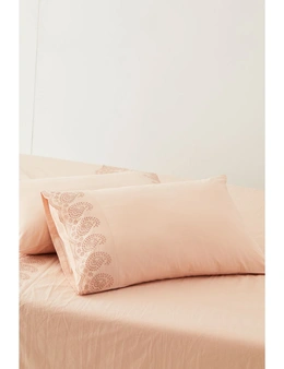 Washed Cotton Anglaise Pillowcase Pair