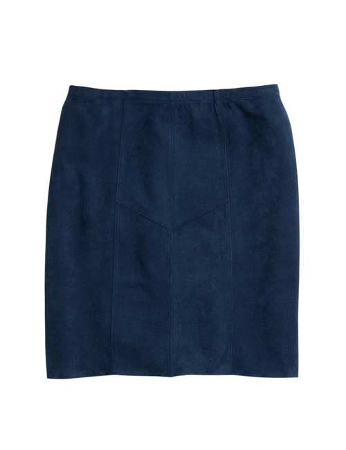 Emerge Suedette Panelled Pencil Skirt | Crossroads