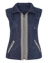 Euro Edit Quilted Puffer Vest, hi-res
