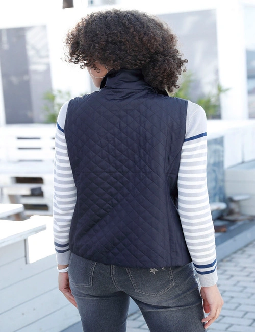 Euro Edit Quilted Puffer Vest, hi-res image number null