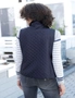Euro Edit Quilted Puffer Vest, hi-res