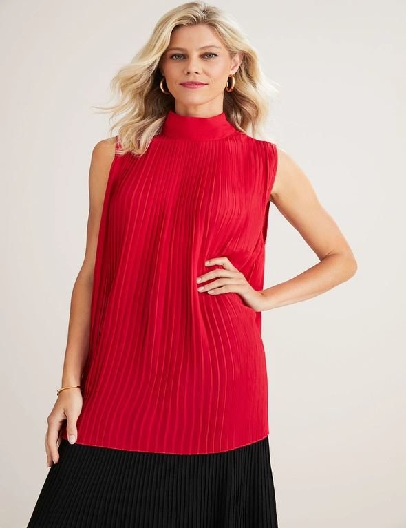 S/Less Pleat Top, hi-res image number null