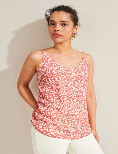 Emerge Woven Print Cami, hi-res image number null