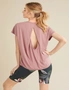 Isobar Active Open Back Tee, hi-res