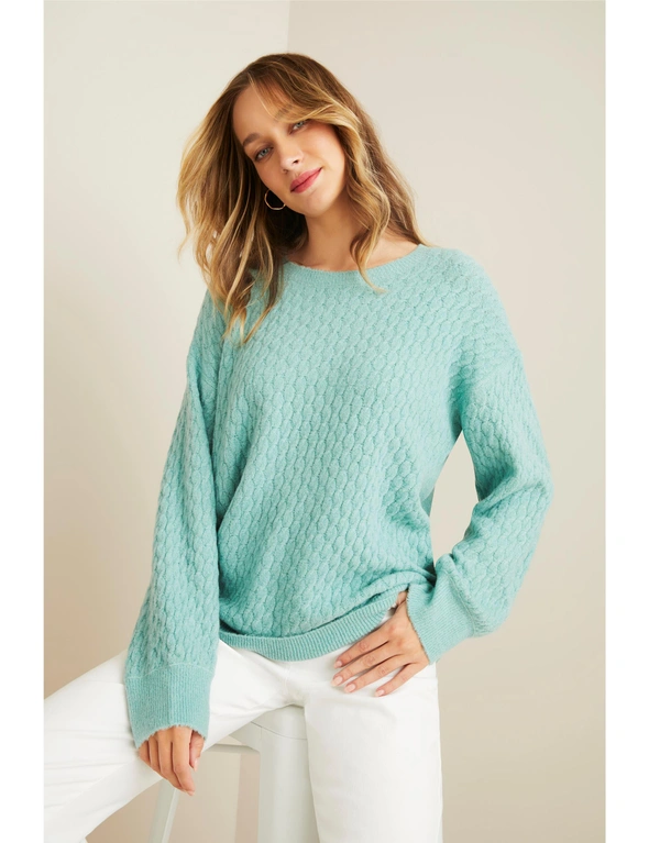 Capture Cable Knit Sweater, hi-res image number null
