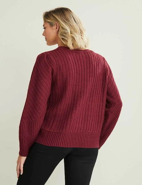 Capture Rib Patterned Sweater, hi-res image number null
