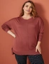 Sara Drop Shoulder Sweater, hi-res