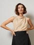 Grace Hill Sleeveless Cowl Neck Top, hi-res