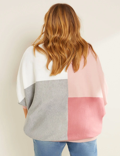 Sara Colourblock Sweater, hi-res image number null