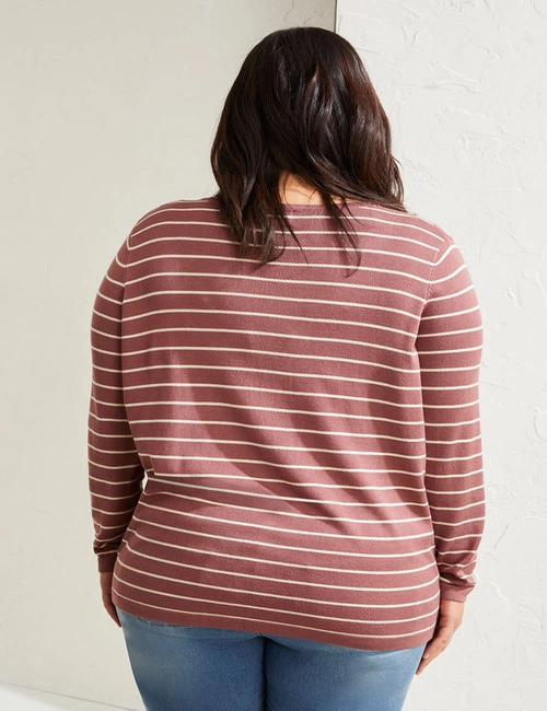 Sara Stripe Sweater, hi-res image number null