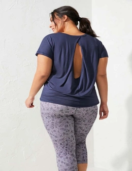 Isobar Active Open Back Tee