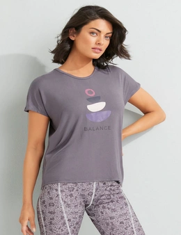 Isobar Active Open Back Tee