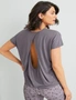 Isobar Active Open Back Tee, hi-res