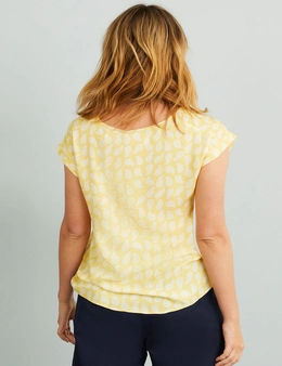 Capture Printed Shell Top