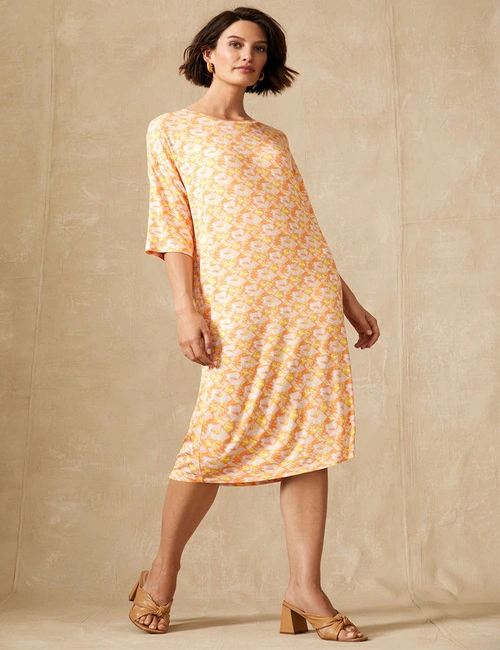 Grace Hill Stretch Midi Dress, hi-res image number null
