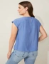 Emerge Pleat Front Shell Top, hi-res