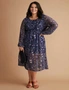 Sara Mesh Tiered Dress, hi-res