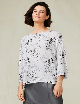 Grace Hill Printed Top