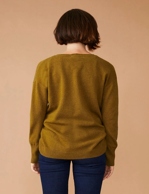 Capture Lambswool V Neck Sweater, hi-res image number null