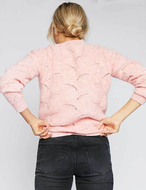Emerge Scalloped Stitch Sweater, hi-res image number null