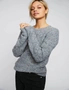 Emerge Scalloped Stitch Sweater, hi-res