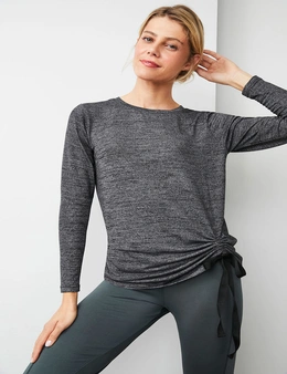 Isobar Active Ruched LS Tee